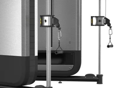 MB430 Dual Adjustable Pulley 3D model