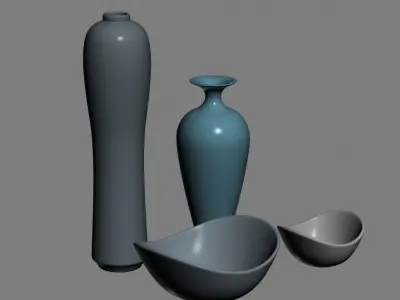 vase 03 3D model order
