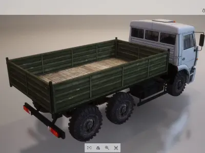Vehicle - Truck 06 Low-poly 3D model