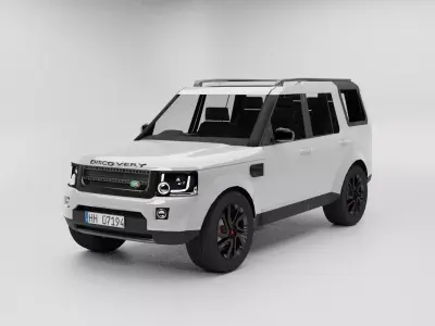 land rover discovery 4 3D model