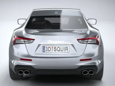 Maserati Ghibli Hybrid 2021 3D model