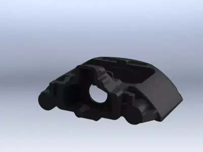 MAN BRAKE CALIPER 81508046088 BODY-COVER 3DREVERSE ENGINEERING 3D print model