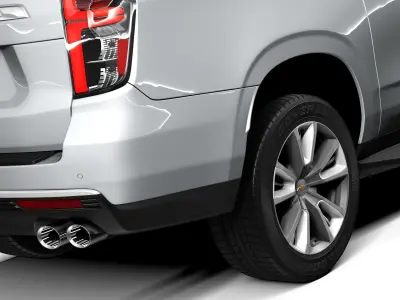 Chevrolet Suburban High Country 2021 3D model
