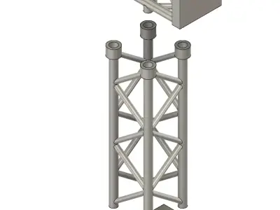 TRAFFIC LIGHTS F1 SLOT 3D print model