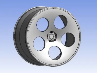 Simple Rim Model 3D print model