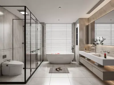 Bathroom 86 3D model