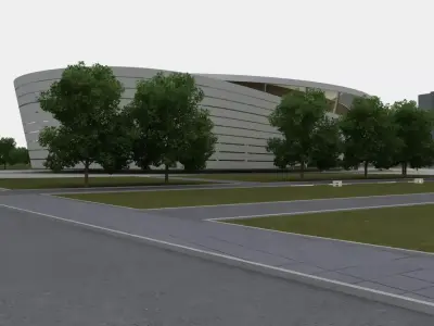 Stadium - Sport Arena 3D model