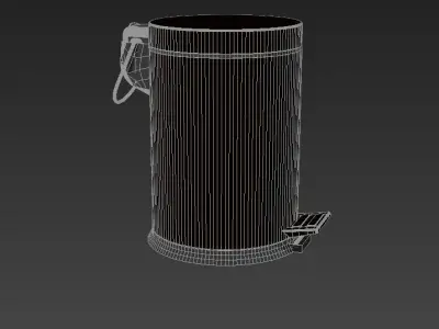 Trashcans Pedal 20lt 3D model