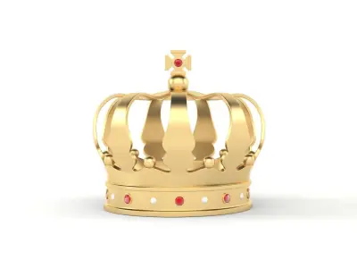 Golden Crown 3D model