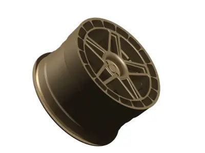 Fifteen52 Turbomac Rim V2 Low-poly 3D model