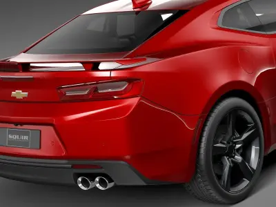 Chevrolet Camaro SS CG 2016 3D model