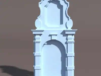 Door Portal Low poly 88 3D model