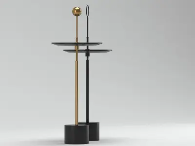 Jader Almeida Cigg Side Tables 3D model