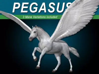 Pegasus 3D model
