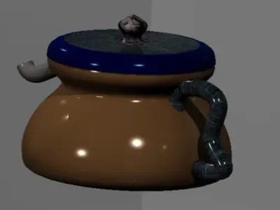 creo software design in mug saspan  3D model
