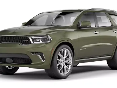 Dodge Durango 2021 3D model
