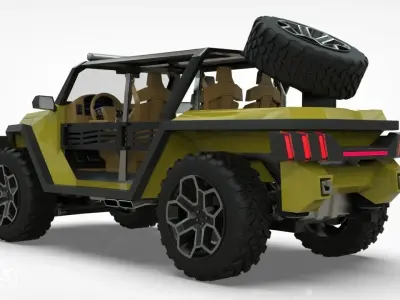 WildTruck Version 4 3D model
