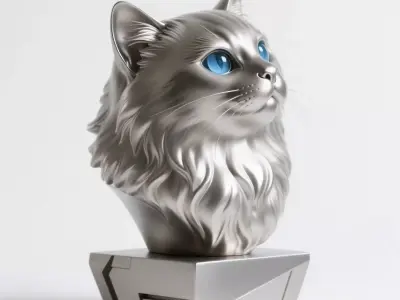 Ragdoll Cat 3D print model