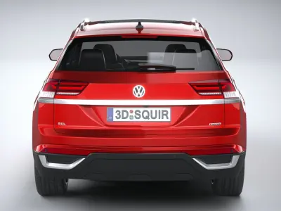 Volkswagen Atlas Cross Sport Regular 2021 3D model
