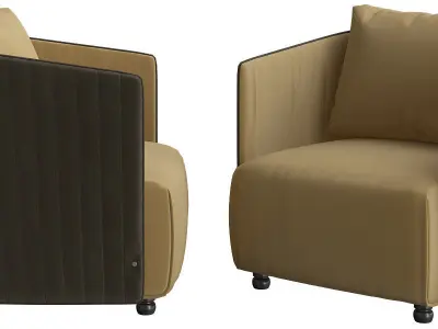 signorini-coco-betty-luxury-armchair 3d model lounge chair le... 3D model