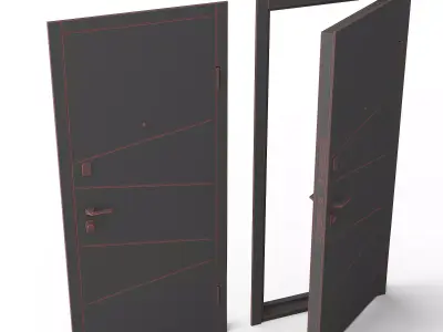Yevol Door 3D model