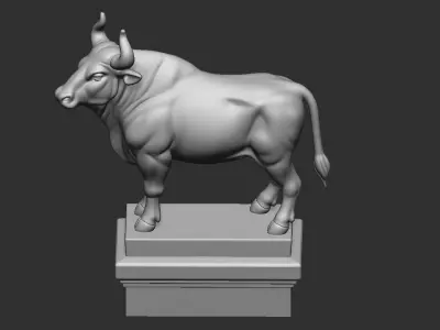 Buffalo Statue  3D print model