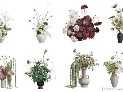 Flower In Vase Collection 15