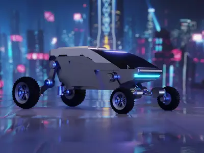 SCI-FI OFFROADER 3D model