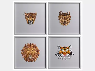 Paper ArtWork 15 3D model