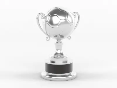 Trophy Cup 3D model 14