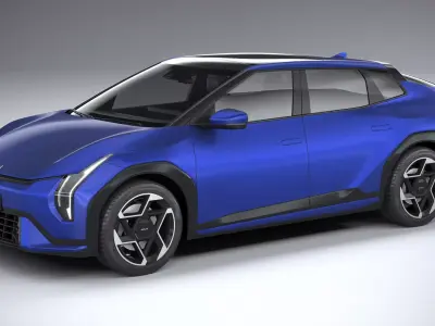 Kia EV4 GT 2026 3D model