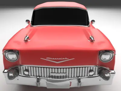 1957 Chevorlet Bel Air  3D model