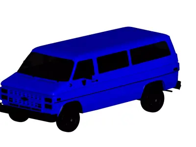 Chevrolet Beauville  3D model