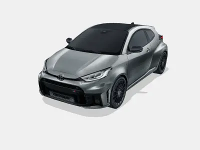 Toyota GR Yaris 2024 Low-poly 3D model