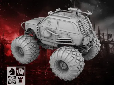 mad car 1 3D print model