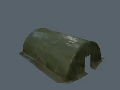 small military camp pack only unreal engine files 3D model