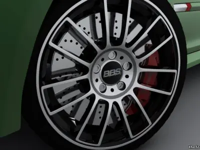 Clio renault 3D model