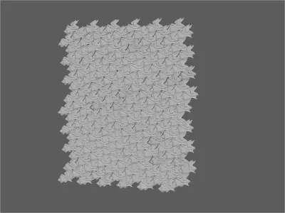 Dekowall Escher Tiles  3D model