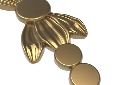  decorative pattern ready for 3D printing 3D model 102