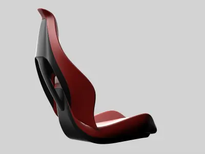 Car Seat  3D model by ggaithgm