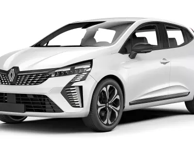 Renault Clio 2024 3D model