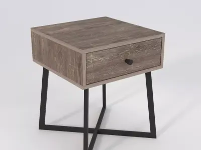 63707 Astoria Bedside Table 3D model