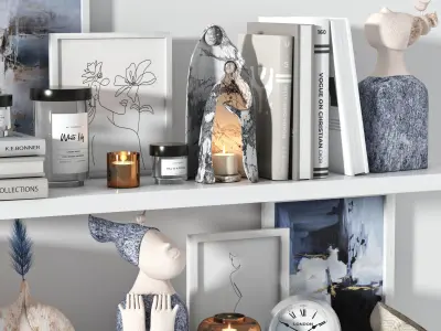 Decorative set 06 3D model