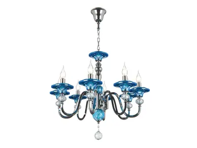 699084 Azzurro Osgona Chandelier 3D model