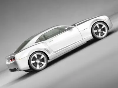 Chevrolet Camaro Concept Coupe CG 3D model