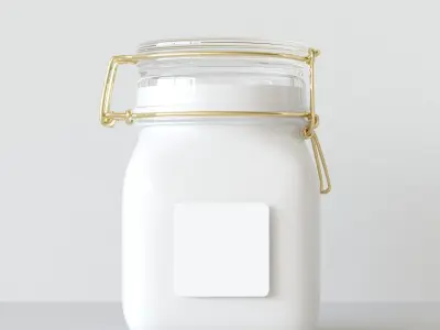 Aroma Candle Lemon 3D model