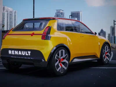 Renault 5 EV Prototype 3D model