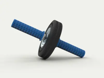 Gymnastic roller 3D model