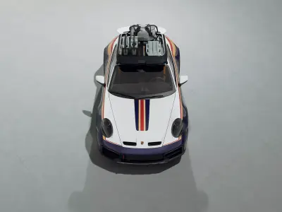 2023 Porsche Dakar 3D model