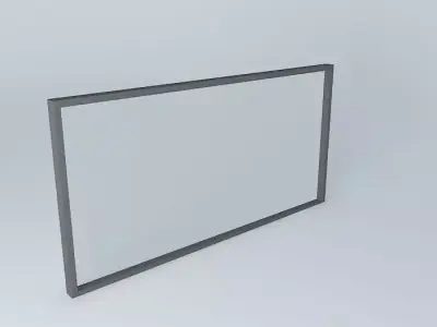 Culture rectangular frame Free 3D model